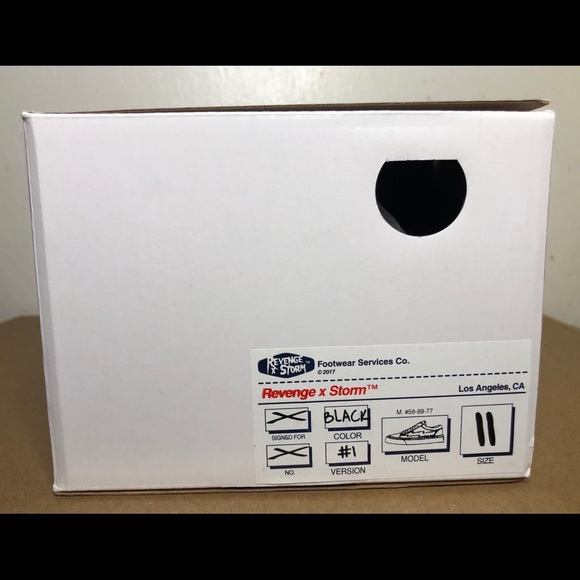 ⚠️SOLD⚠️ Revenge x Storm ‘Black’ Size 11 - Picture 9 of 9